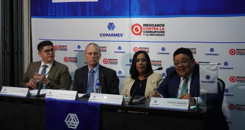 COPARMEX y Mexicanos contra la Corrupción y la Impunidad identifican que 5 de cada 10 empresas experimentaron corrupción el último año