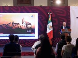 Presidente alerta sobre mensaje falso creado con inteligencia artificial para invertir en Pemex