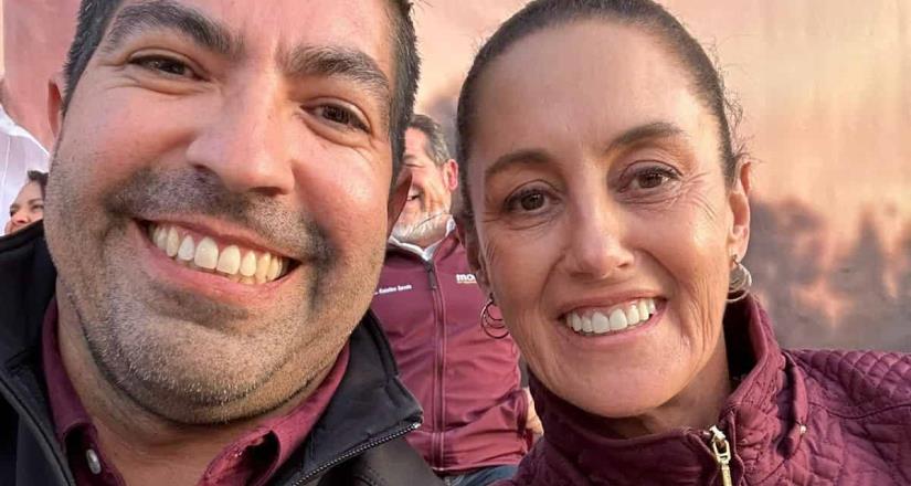 Armando Ayala destaca que Claudia Sheinbaum es la única con un proyecto de nación real