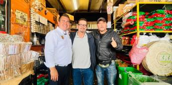 Comerciantes de la central de abastos respaldan la candidatura de Leonel Peiro Del Rio a la alcaldía de Tijuana