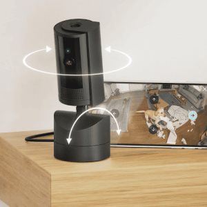 Ring anuncia su primera cámara con soporte de movimiento, Pan-Tilt Indoor Cam