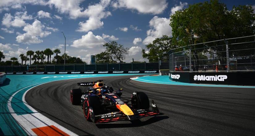 La adversidad no puede con Verstappen en Miami