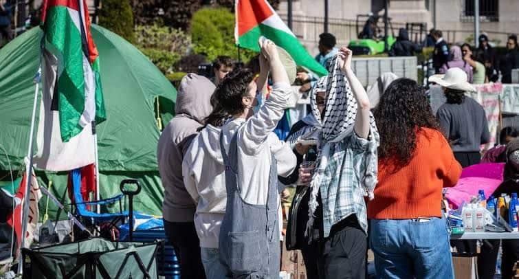 Activistas Anti-Israel en potestas en la Universidad de Columbia fueron entrenados en Cuba