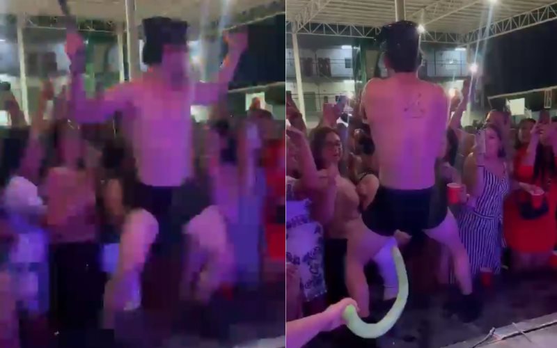 Colegio católico celebra el Día de las Madres con show de strippers