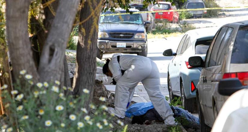 Balean a masculino en la colonia El Florido