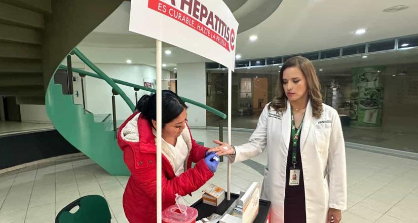 Invita IMSS Baja California a realizar detección oportuna del virus de la hepatitis con prueba rápida