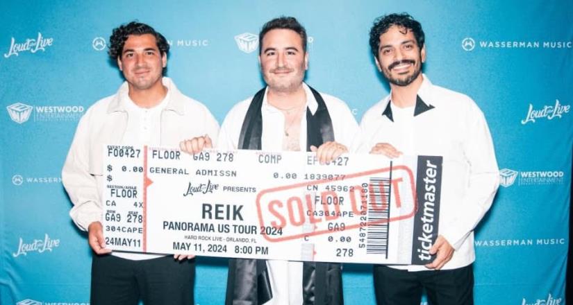 Llega Panorama 2024 Tour a la Florida con la energía de Reik 