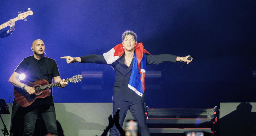 David Bisbal siguió celebra sus 20 años de carrera con un show en el Coca-Cola Music Hall de Puerto Rico