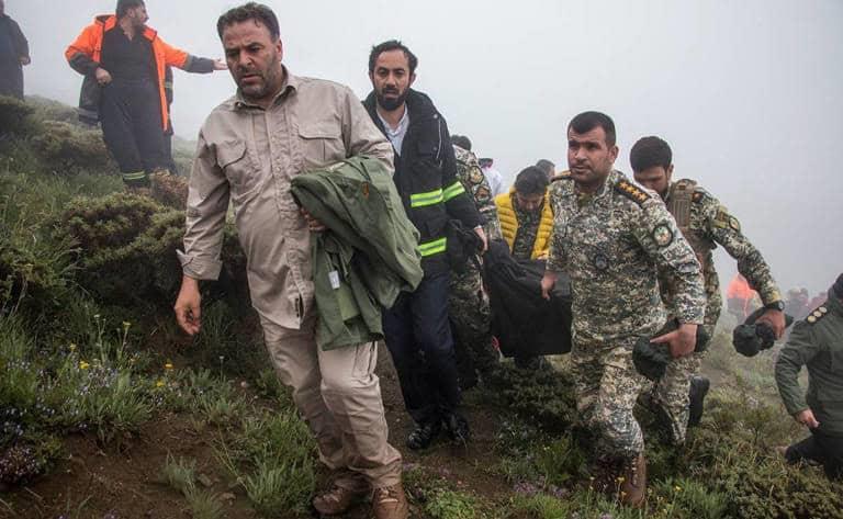 Accidente de helicóptero del presidente iraní se debió a una falla técnica