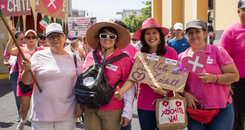 Más de un millón de ciudadanos arropan a Xóchitl Gálvez rumbo al 2 de junio