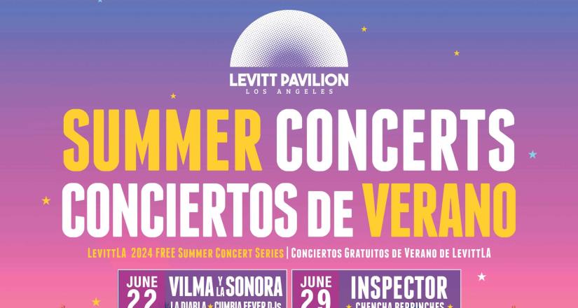 Temporada de Conciertos de verano de Levitt Pavilion Los Ángeles 2024