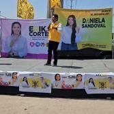 PRD BC cierra campaña y llama a votar amarillo el domingo dos de junio