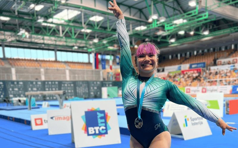 Alexa Moreno conquista la medalla de oro en la Copa del Mundo de gimnasia artística