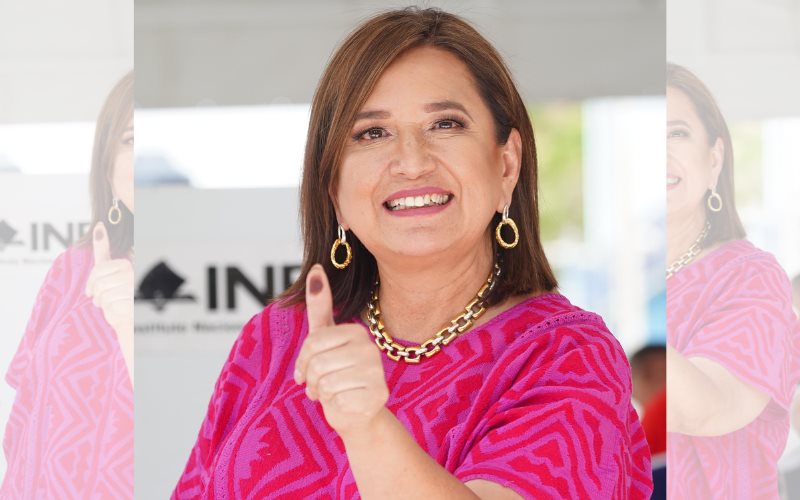 Xóchitl Gálvez celebró la participación democrática de la ciudadanía