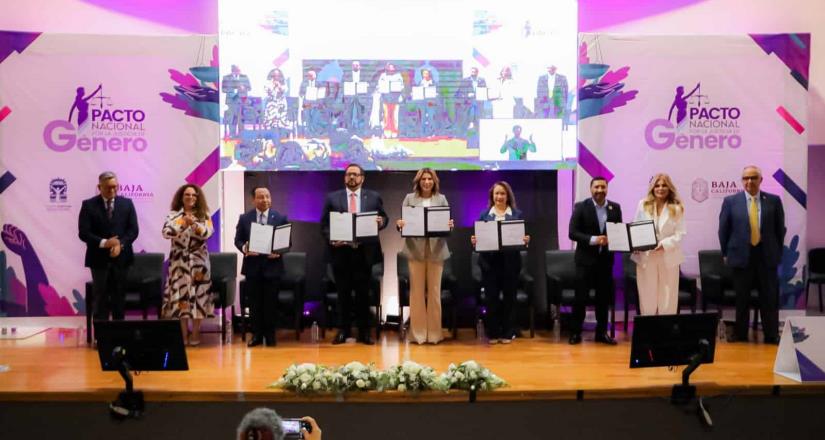Marina del Pilar declaró que se firmó el Pacto Nacional por la Justicia de Género