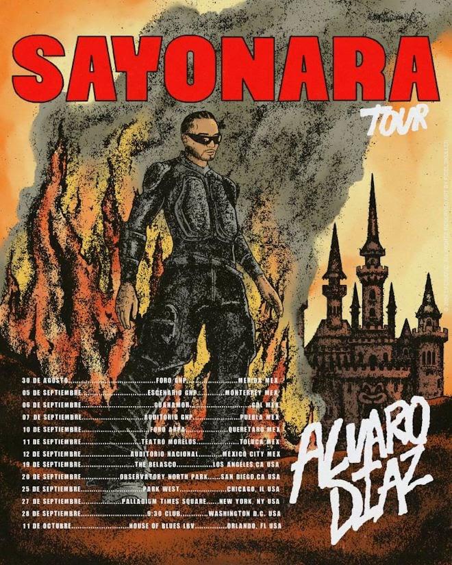 Álvaro Díaz anuncia Sayonara Tour