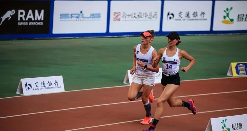 Mariana Arceo y Tamara Vega a semifinales en Mundial de Pentatlón en China