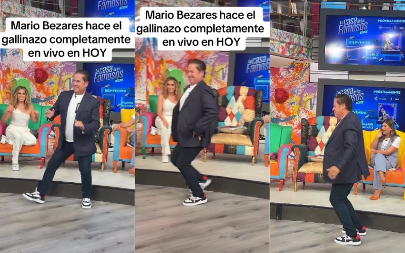 Mario Bezares es criticado por bailar El Gallinazo en el programa Hoy