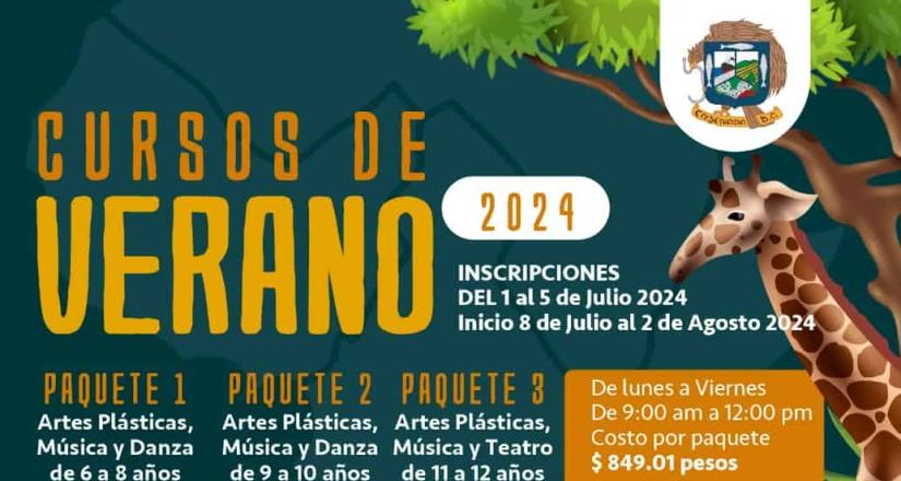 Invita Casa de la Cultura a cursos de verano para infantes y adolescentes