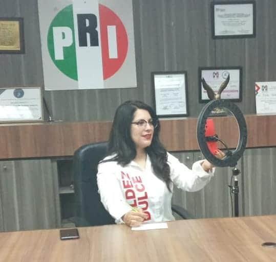 PRI BC sostuvo reunión con el comité estatal que preside Lupita Gutiérrez