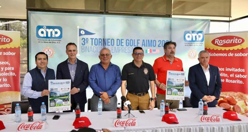 Se suma CESUN Universidad a Torneo de Golf de AIMO a beneficio de los Bomberos de Tijuana