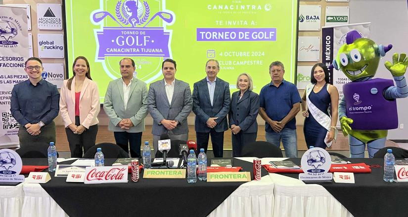 Todo listo para el "Torneo de Golf Canacintra 2024"