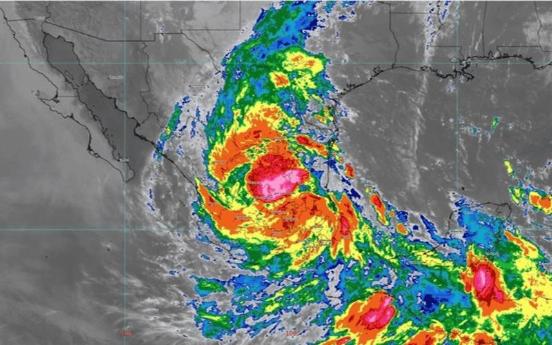 Alberto ya es depresión tropical; se mantiene sobre San Luis Potosí