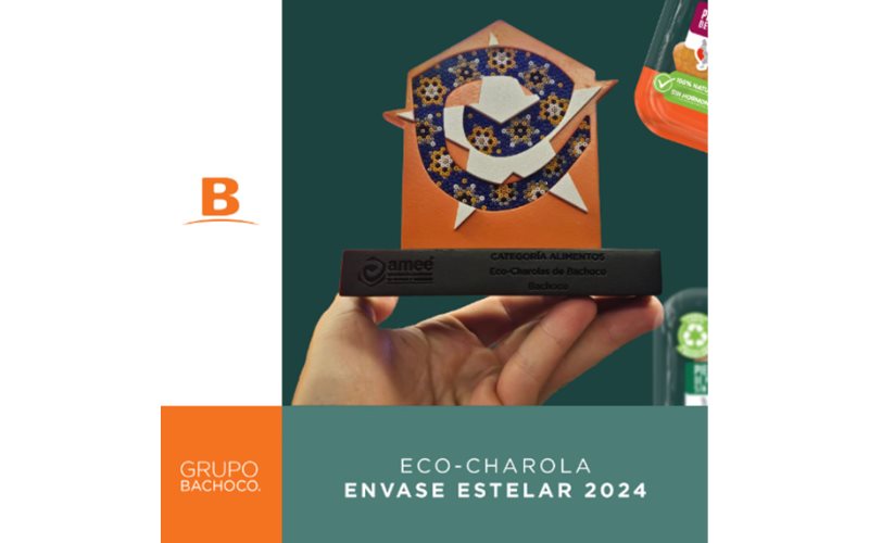 Bachoco recibe el Premio de Envase Estelar 2024 por su Eco-Charola Sostenible