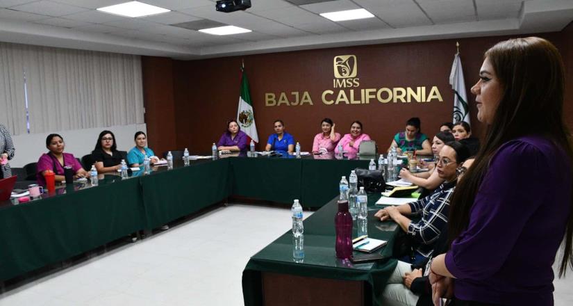 Actualiza IMSS Baja California a directivos de guarderías sobre plan anual de seguridad