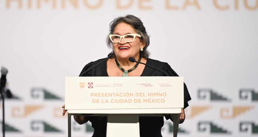 Presenta Gobierno capitalino Himno de la Ciudad de México, primero en la historia en ser compuesto por una mujer