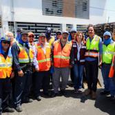 Marina del Pilar arranca primera etapa del programa de pavimentación en la colonia Independencia