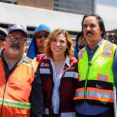 Marina del Pilar arranca primera etapa del programa de pavimentación en la colonia Independencia