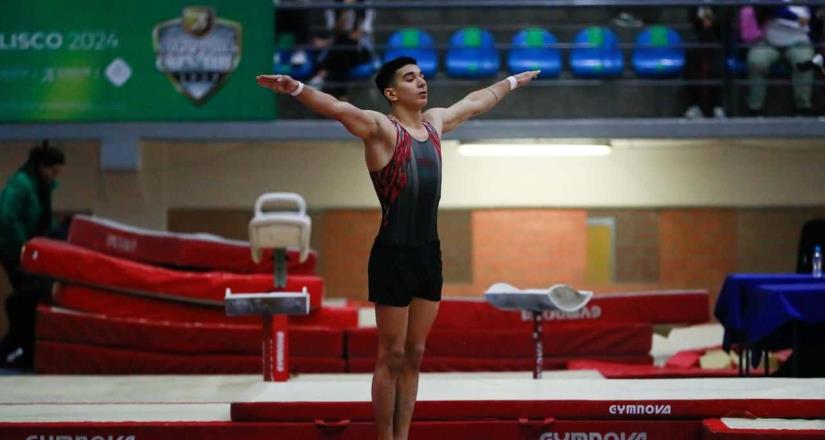 El bajacaliforniano Juan David Hernández conquista oro en gimnasia artística de los Nacionales CONADE 2024