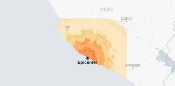 Perú emite alerta de tsunami tras sismo de magnitud 7
