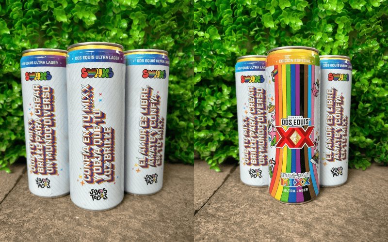 Heineken México y Dos Equis lanzan latas conmemorativas para la Marcha del Orgullo LGBTTTIQ+ de CDMX