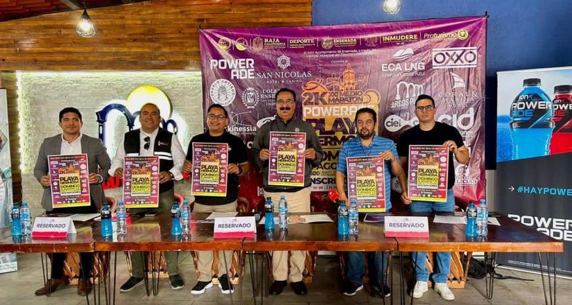 Reitera Inmudere invitación al XXI Medio Maratón Internacional Powerade Ensenada 2024