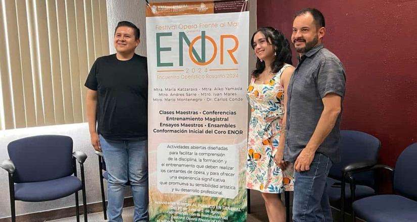 Voces que Mueven Fronteras: ENOR, el primer encuentro operístico en Rosarito de la Secretaría de Cultura