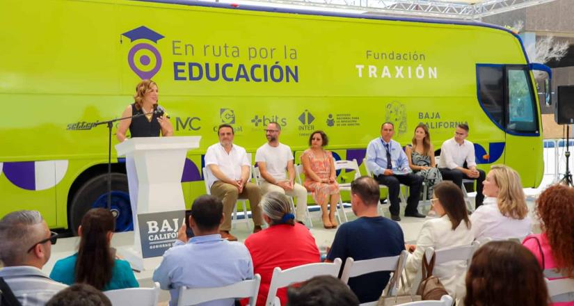 Encabeza Marina del Pilar arranque de En Ruta Por La Educación