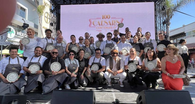 Reúnen talentos culinarios para celebrar el Centenario de la Ensalada Caesar´s