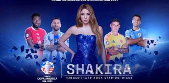 Shakira cantará en la final de la CONMEBOL Copa América USA 2024