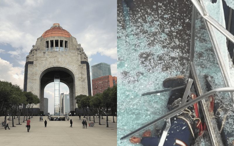 Trabajador muere tras caer del elevador del Monumento a la Revolución en CDMX