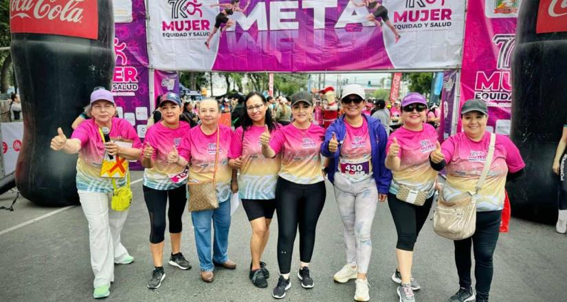 Un éxito la carrera atlética "Mujer: Equidad y Salud" organizada por la Red de Mujeres Unidas por Baja California