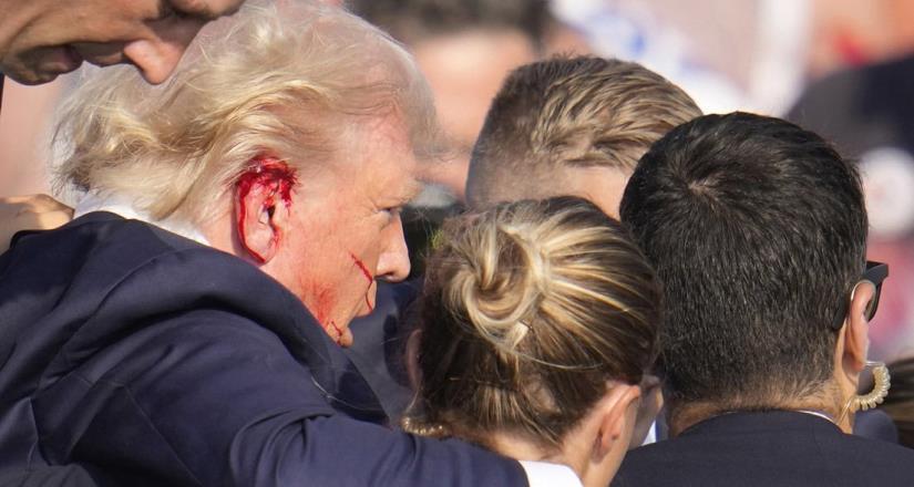 Sentí la bala desgarrando mi piel: Reacción de Trump tras atentado en su contra