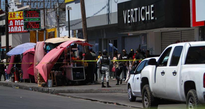 Se registra ataque armado en la Zona Centro