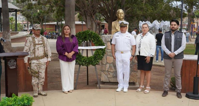 Conmemora Gobierno de Ensenada 96 aniversario del fallecimiento del general Álvaro Obregón