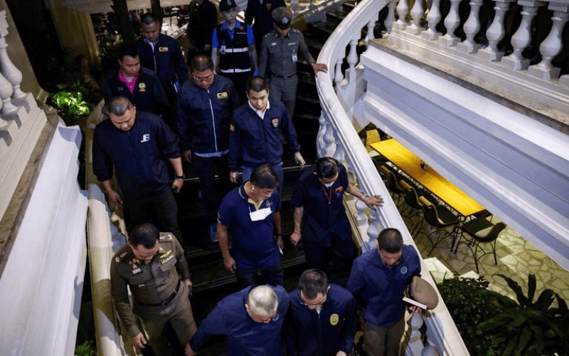 Mueren seis personas por envenenamiento con cianuro en un hotel de Bangkok