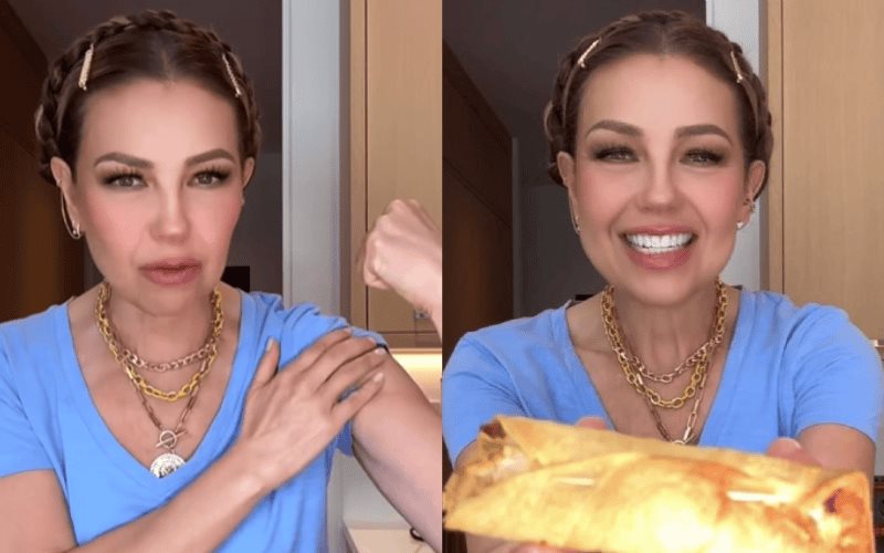 Thalía revela su secreto para comer rico y no perder la dieta