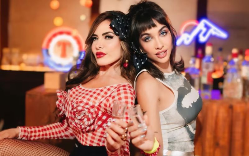 María Becerra y Gloria Trevi ahogan penas con Borracha