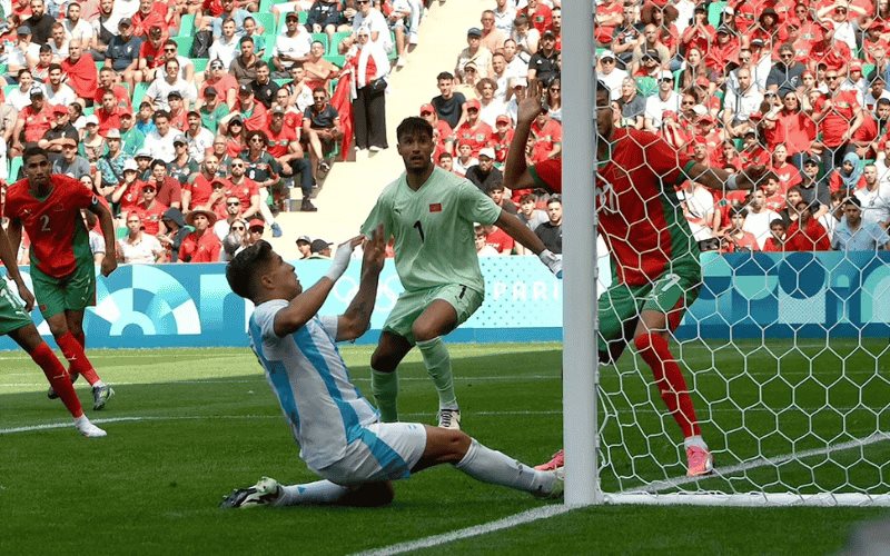 Argentina pierde su primer partido en los Juegos Olímpicos