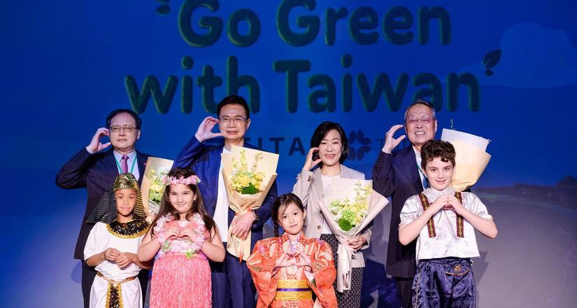 Inicia la campaña global Go Green With Taiwan